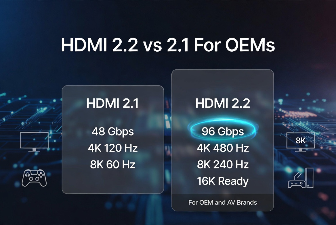 HDMI 2 2 Vs 2 1 Bandwidth Overview HDMI 2 2 Vs 2 1 Bandwidth Overview