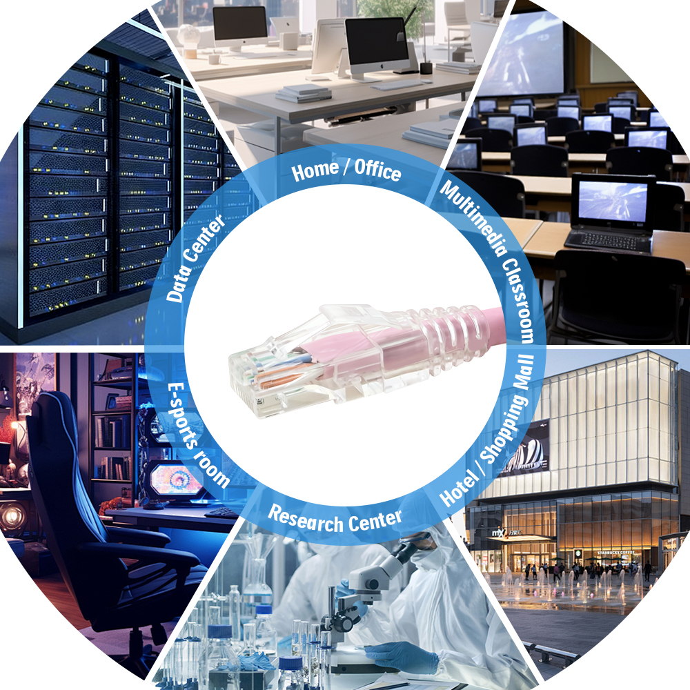 Pink CAT6 UTP Patch Cord (7) Pink CAT6 UTP Patch Cord (7)