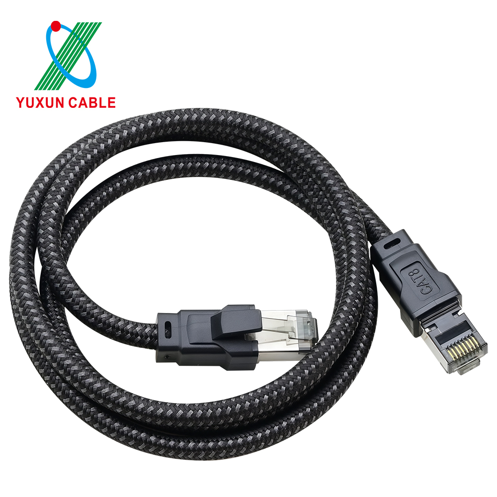 High Speed Cat8 Braided Network Cable (1) High Speed Cat8 Braided Network Cable (1)