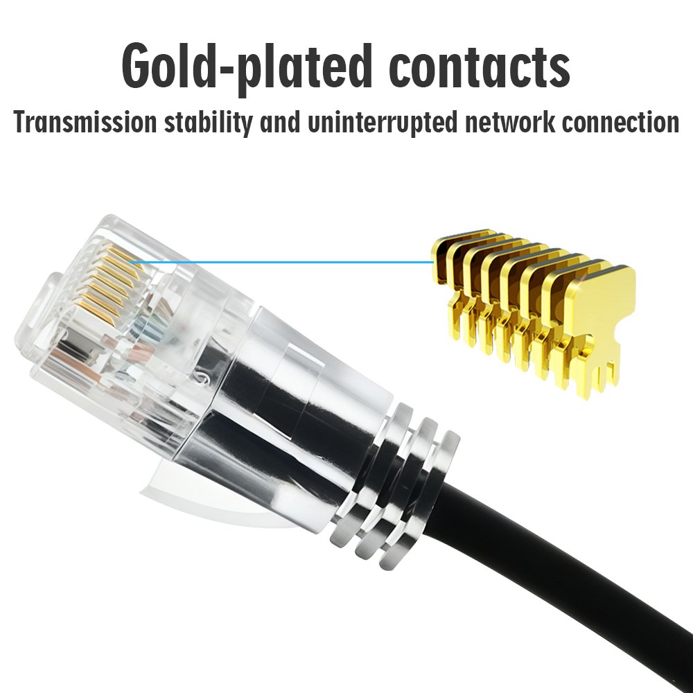 Transparent Unshielded CAT6 Patch Cord (6) Transparent Unshielded CAT6 Patch Cord (6)
