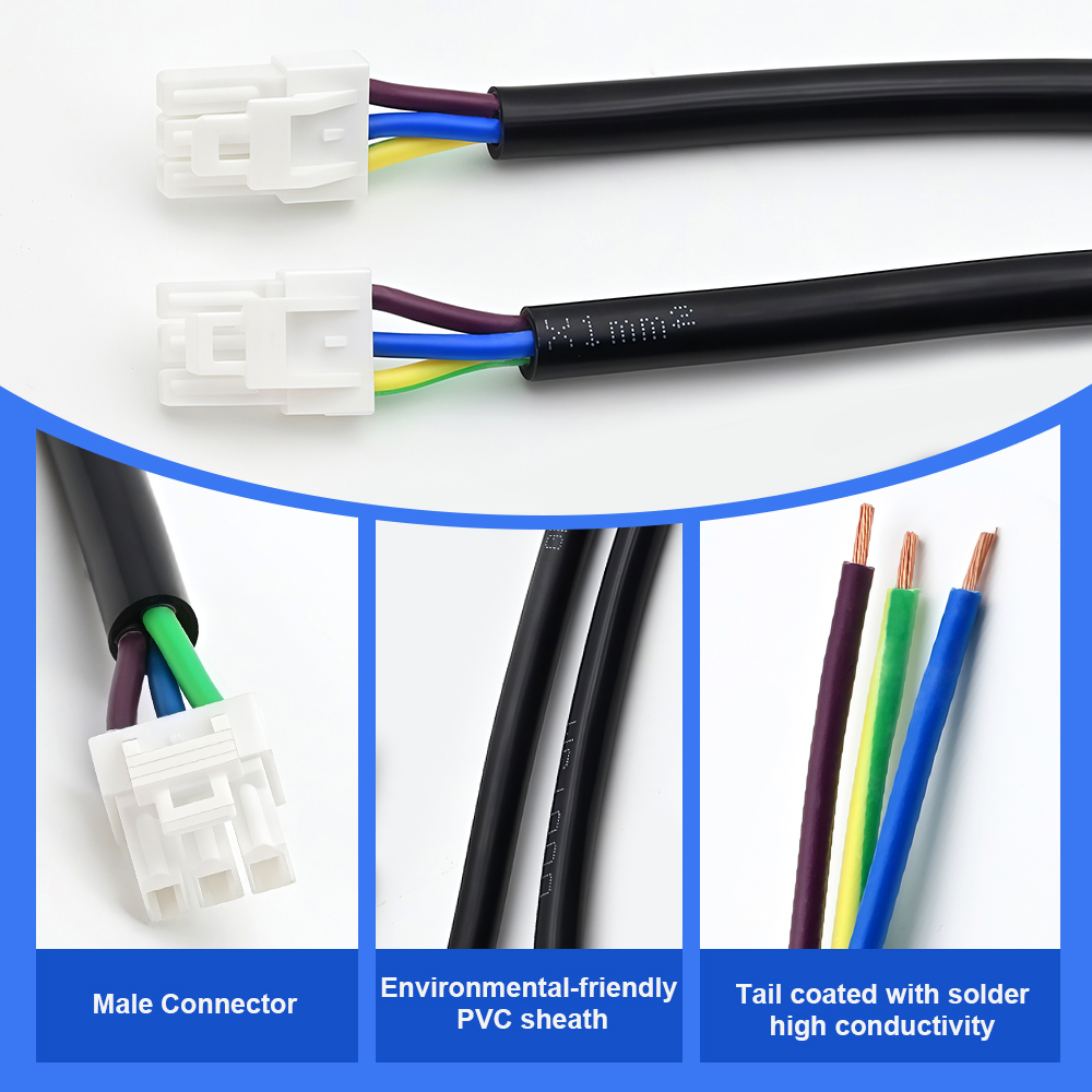 3Core Male to Female LED Wiring Harness (8)