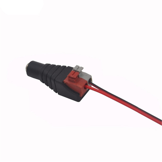 DC Female with Clip Connector