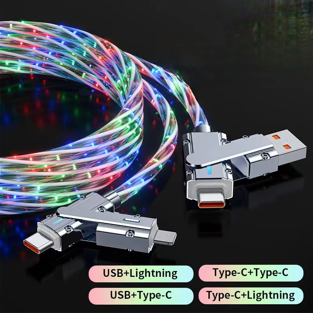LED Light USB TYpe C Charger