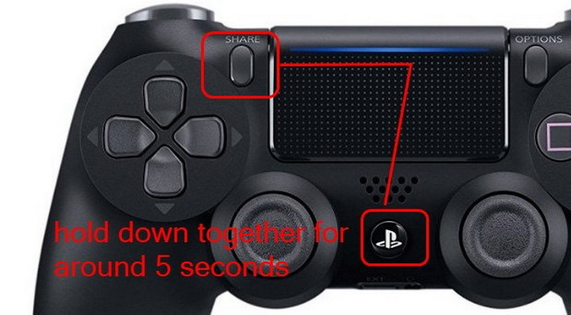 how to connect ps4 controller to ps4 without usb cable_1