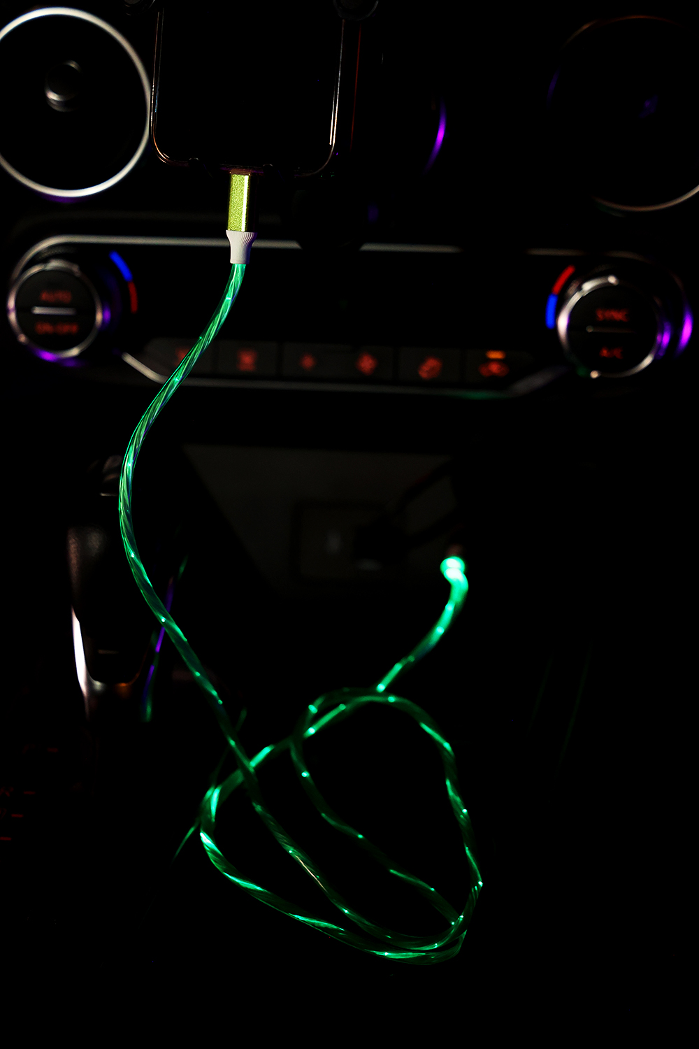 LED Shining USB To TypeC Data Cable