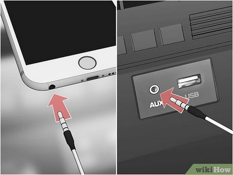 how to use aux to usb cable in car