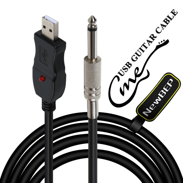 how to use usb guitar cable