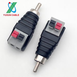 Press-type RCA Connector