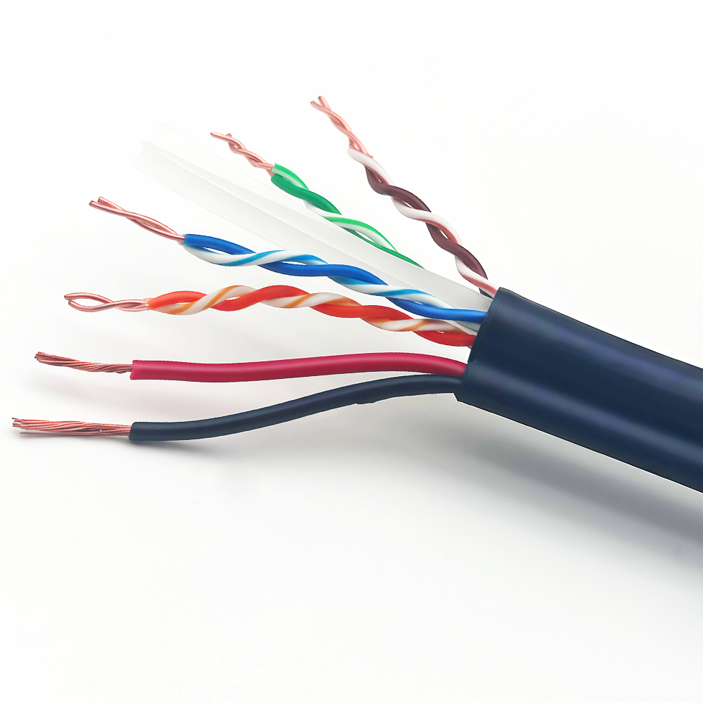 CAT6 UTP With Power Cable