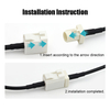 FAKRA-B Male To B Female Cable