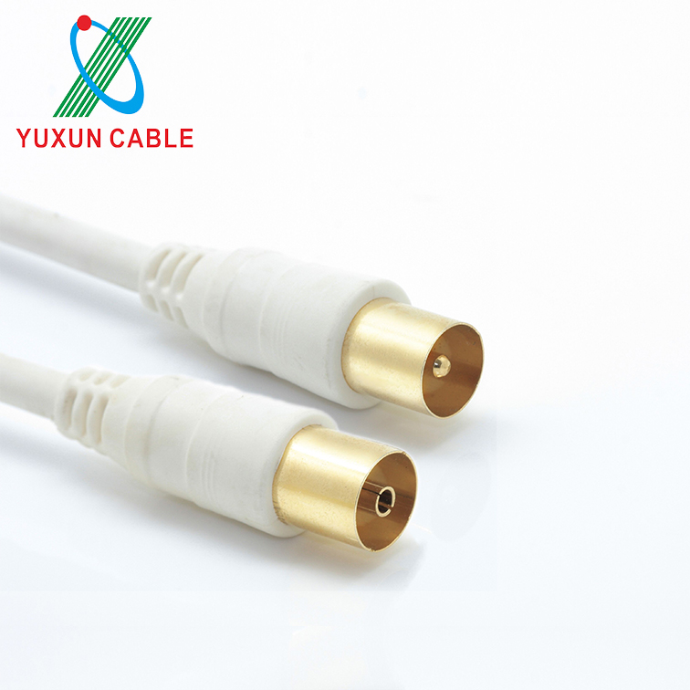 LEXX 100-Foot RG-6 Coaxial Cable – Satellite/Antenna HDTV, F Male To F Male, Black