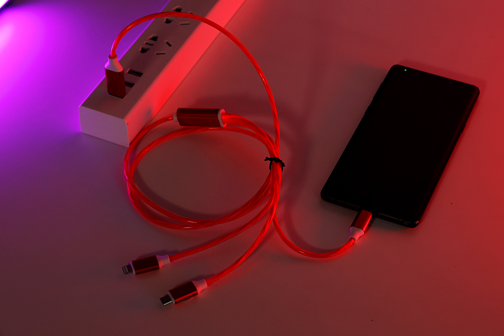 3 IN 1 Streaming Fast Charging USB Cables