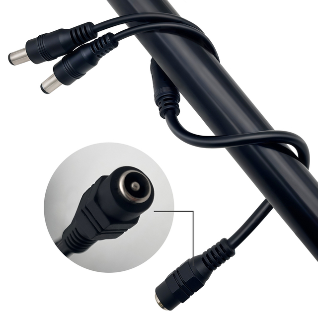2 in 1 DC Power Cable