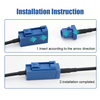 FAKRA-C Male To C Female Cable