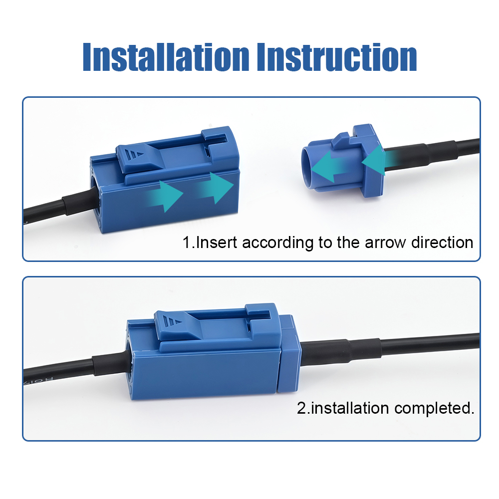 FAKRA-C Male To C Female Cable