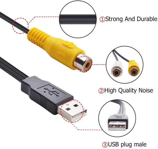 how to make rca to usb cable_1