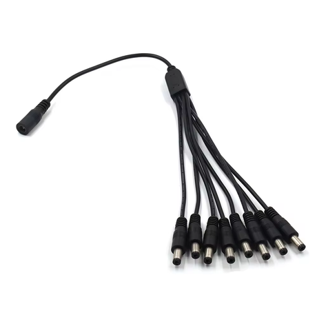 1 To 8 DC Cable