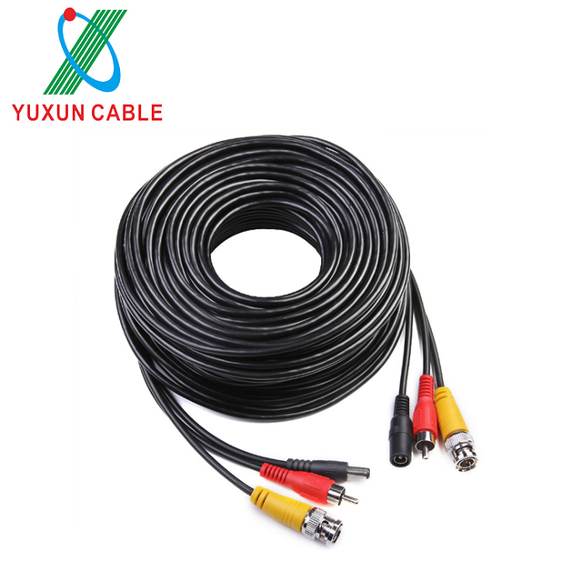 BNC DC RCA CCTV Cable