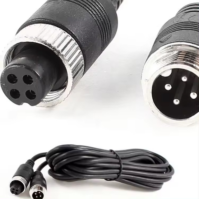 M12 Car Aviation Extension Cable