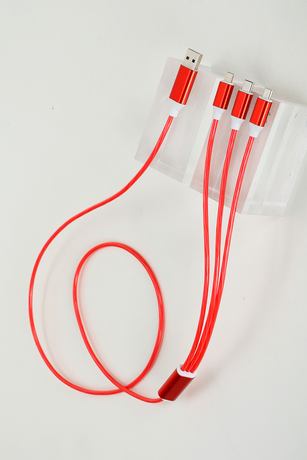 3 IN 1 Streaming Fast Charging USB Cables