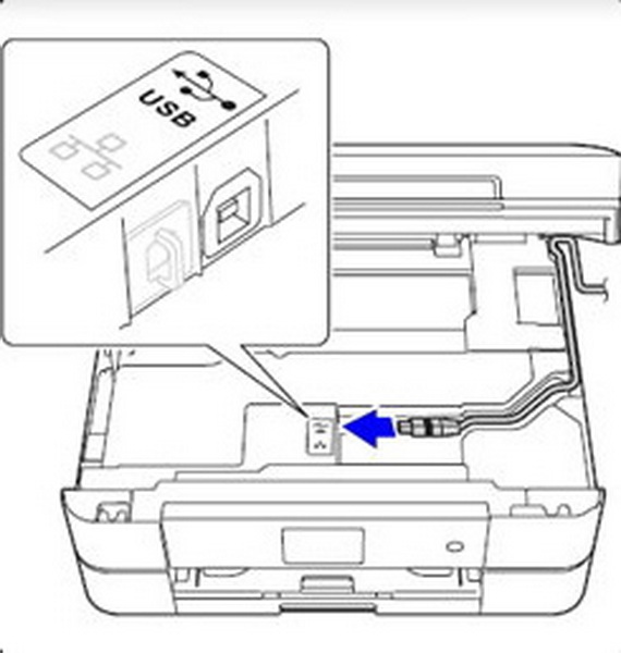 connect brother printer with usb cable_4