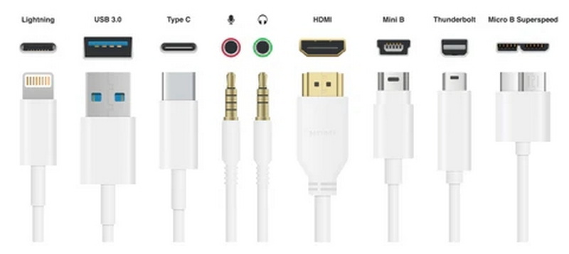 what does a USB data cable look like