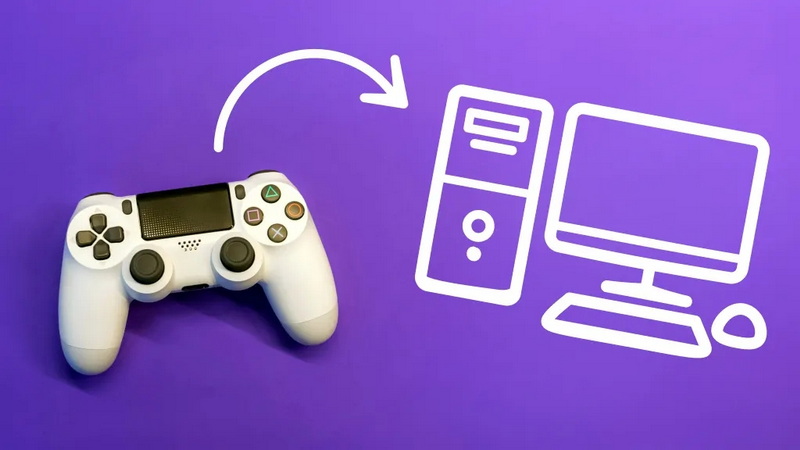 how to use ps4 controller on pc with usb cable