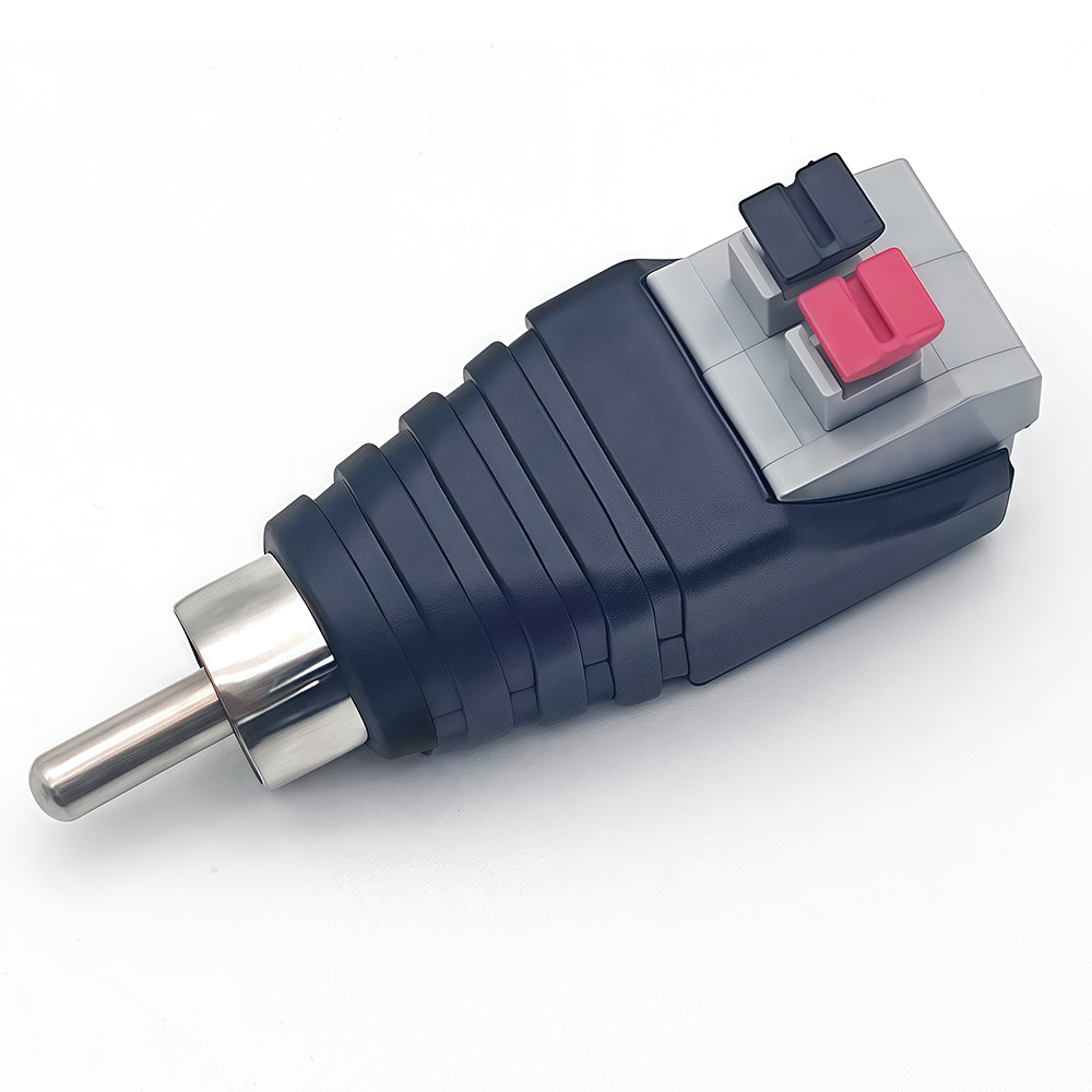 Press-type RCA Connector
