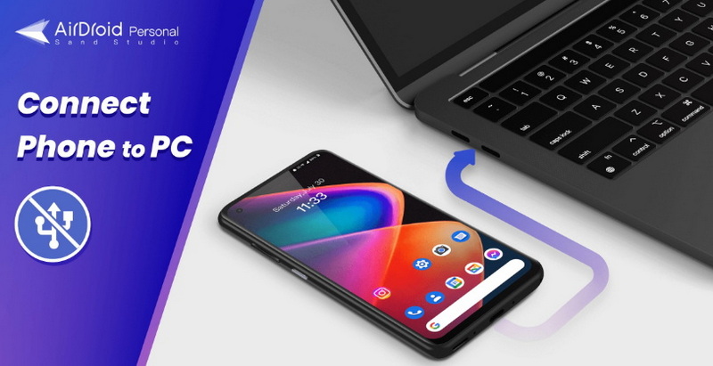 connect android phone to laptop without usb cable_3