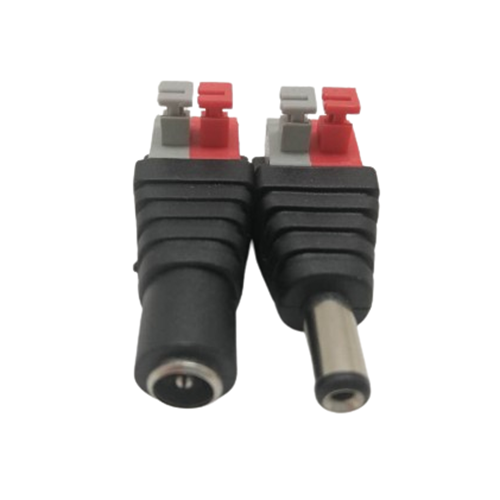 DC Male with Clip Connector