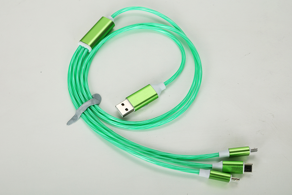3 IN 1 LED Lighting Fast Charging Cables