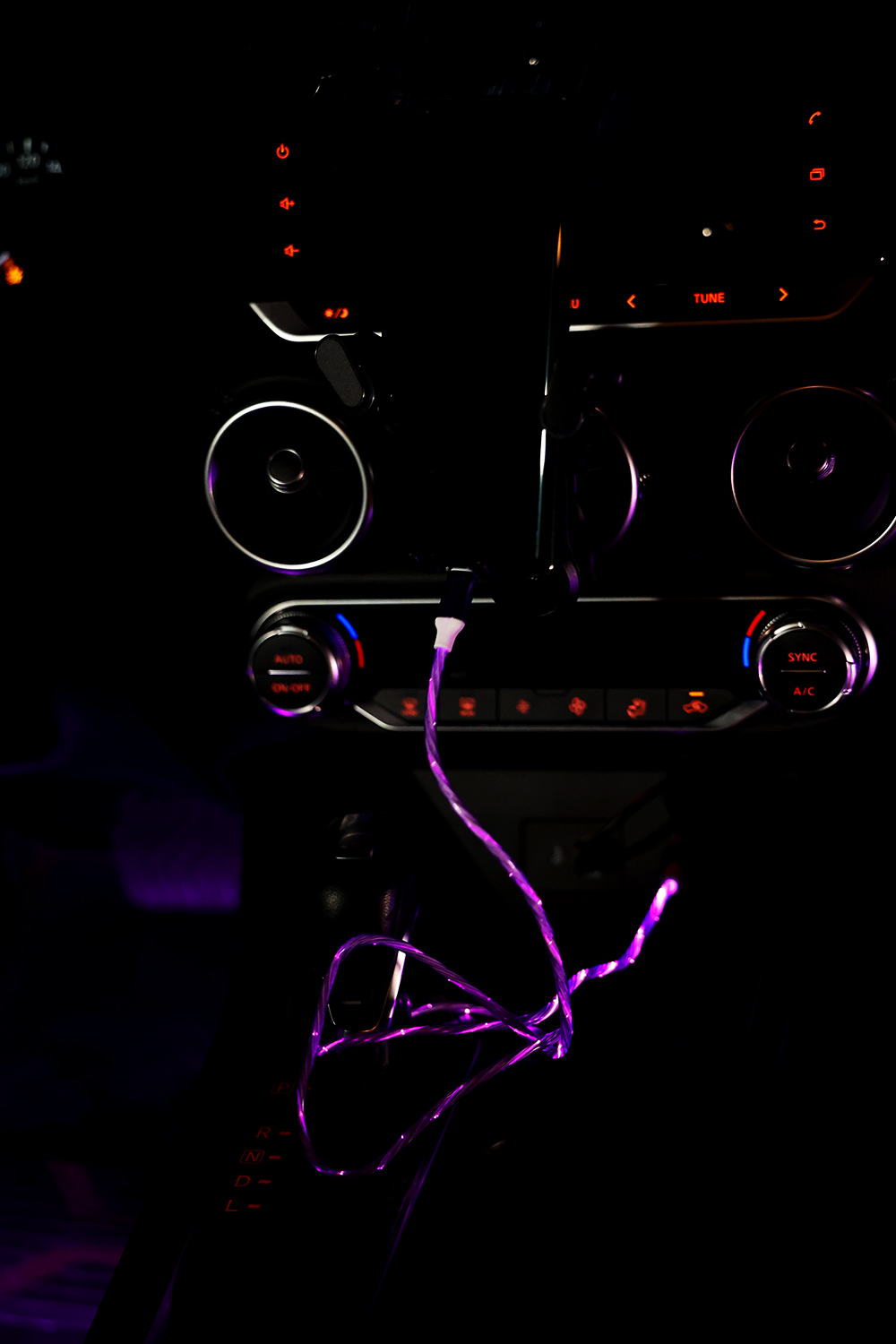 LED Lighting USB To Micro Data Cable