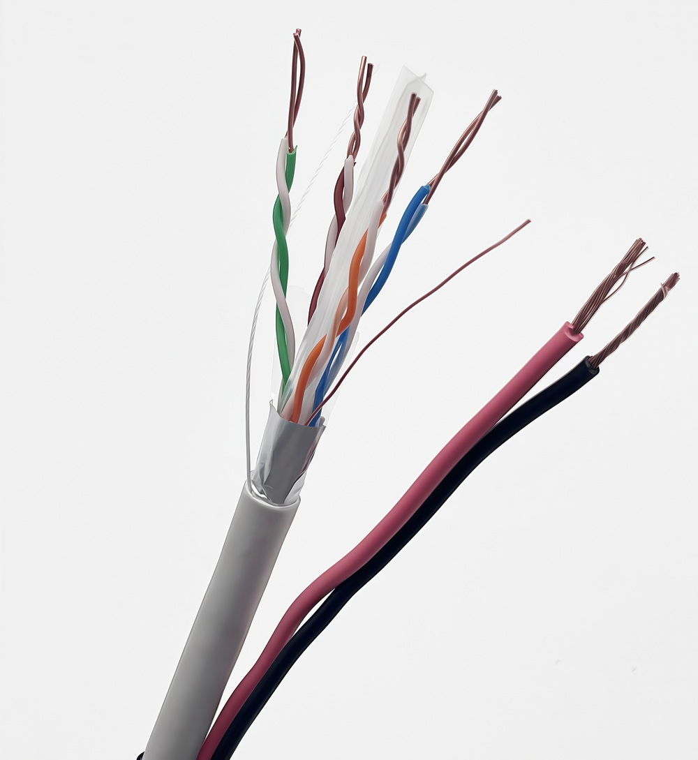 CAT6 FTP Type with DC Cable