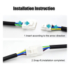 3Core Male To Female LED Wiring Harness