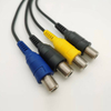 1.5C-2V Cable with F Female Connectors