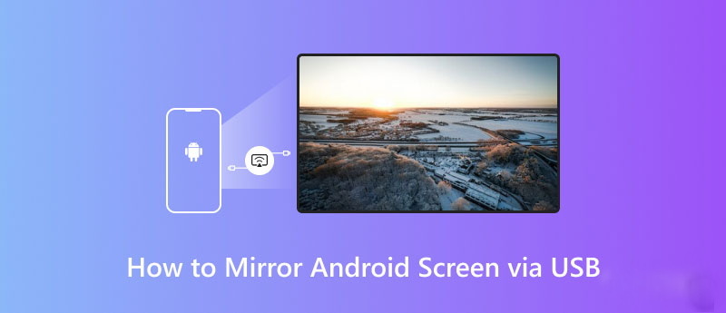 how to screen mirror with usb cable_1