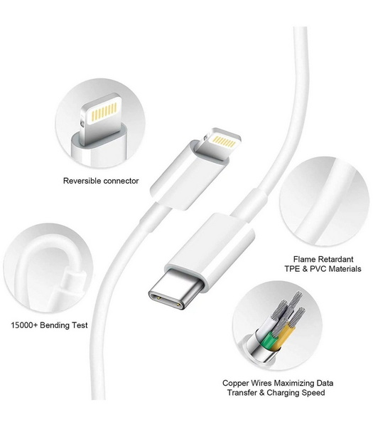 Lightning To USB Cable For iPhone 