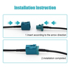 FAKRA-E Male To E Female Cable