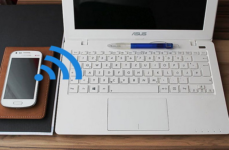 connect android phone to laptop without usb cable_1