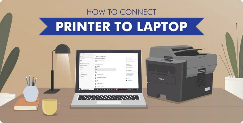 how to install brother printer without usb cable_1