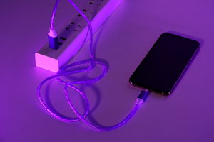 LED Lighting USB To Micro Data Cable