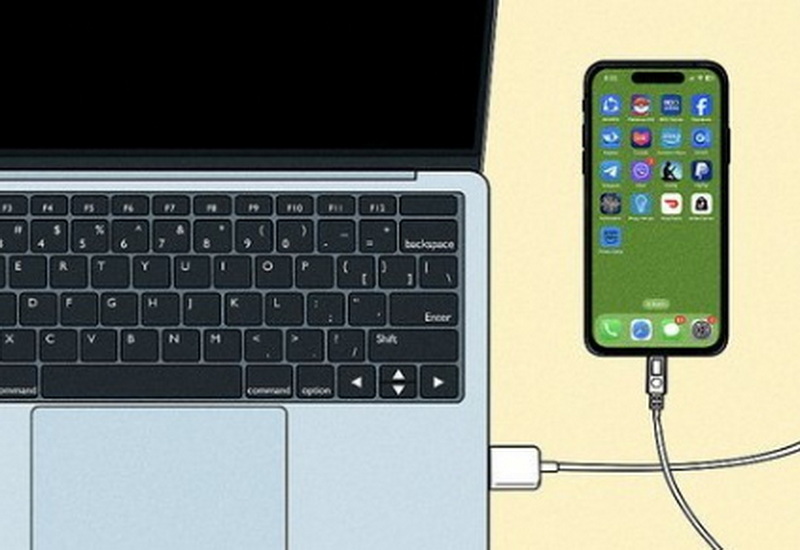 how to connect usb cable to iphone_4