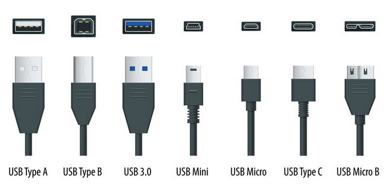 how to remove rust from usb cable