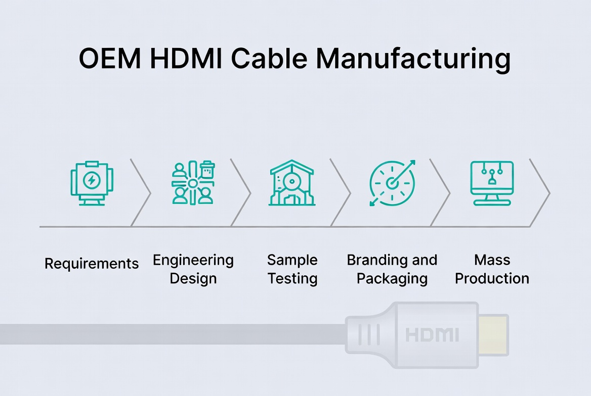 OEM ODM HDMI Project Workflow OEM ODM HDMI Project Workflow