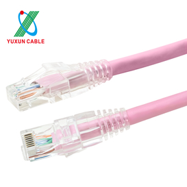 Pink CAT6 UTP Patch Cord