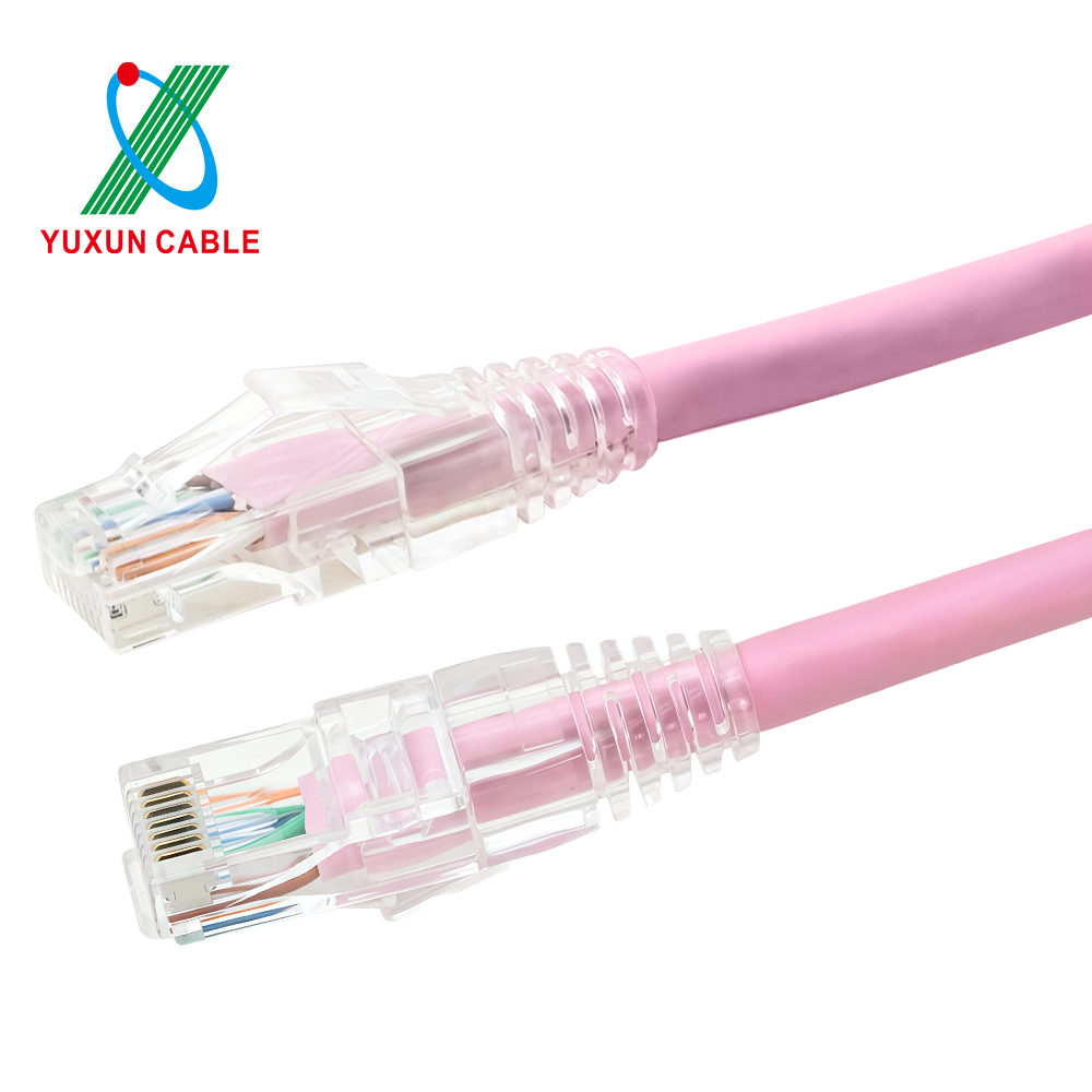 Pink CAT6 UTP Patch Cord
