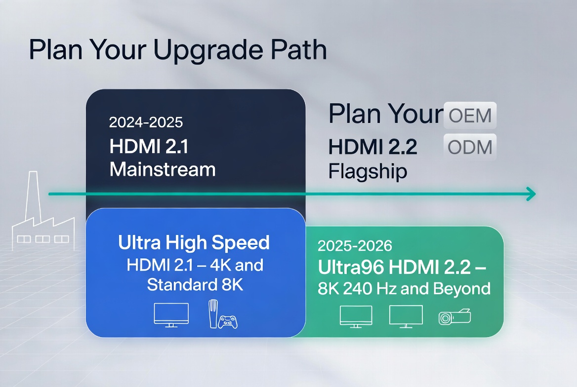 OEM HDMI Roadmap From 2 1 To 2 2 OEM HDMI Roadmap From 2 1 To 2 2