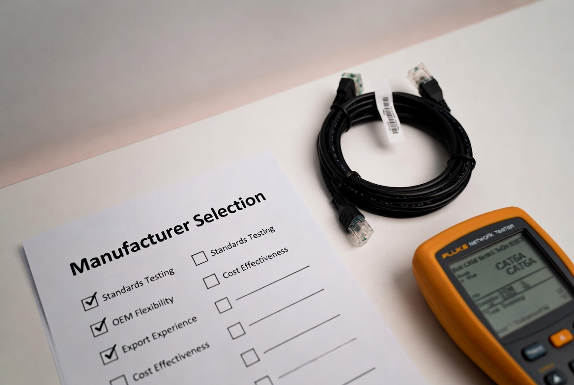 CAT6A Manufacturer Selection Checklist CAT6A Manufacturer Selection Checklist