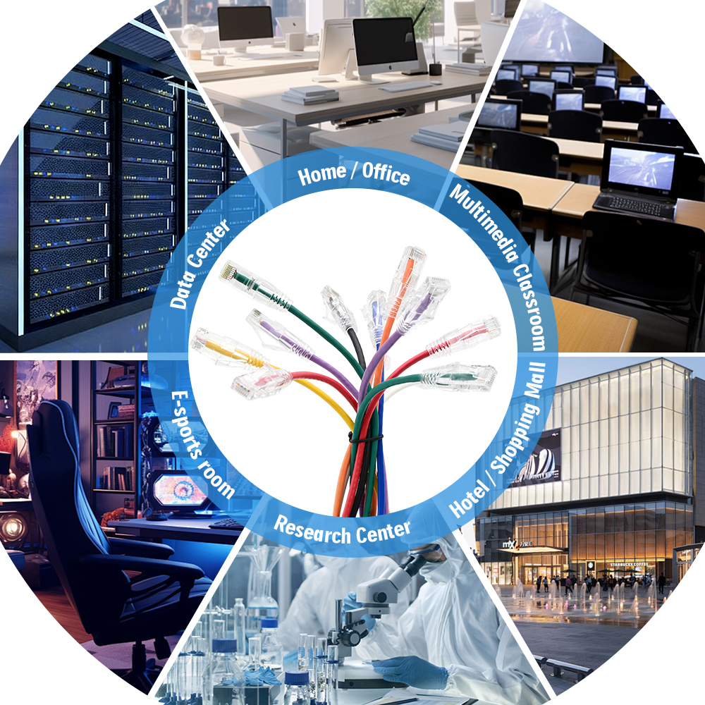 Ultra Thin Cat6 UTP Ethernet Patch Cable (8)