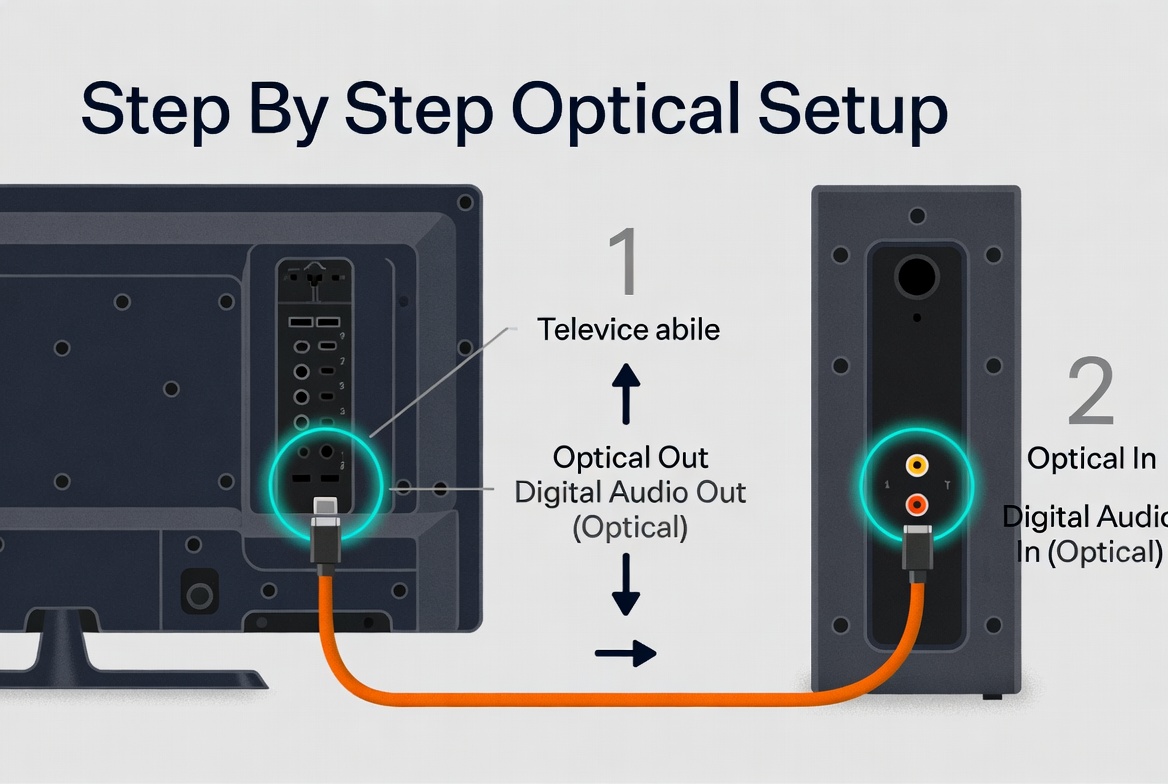 Optical Connection Step Guide Optical Connection Step Guide